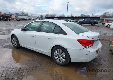 2014 Chevrolet Cruze Ls Auto z USA, uszkodzony, nr VIN 1G1PA5SH5E7236596